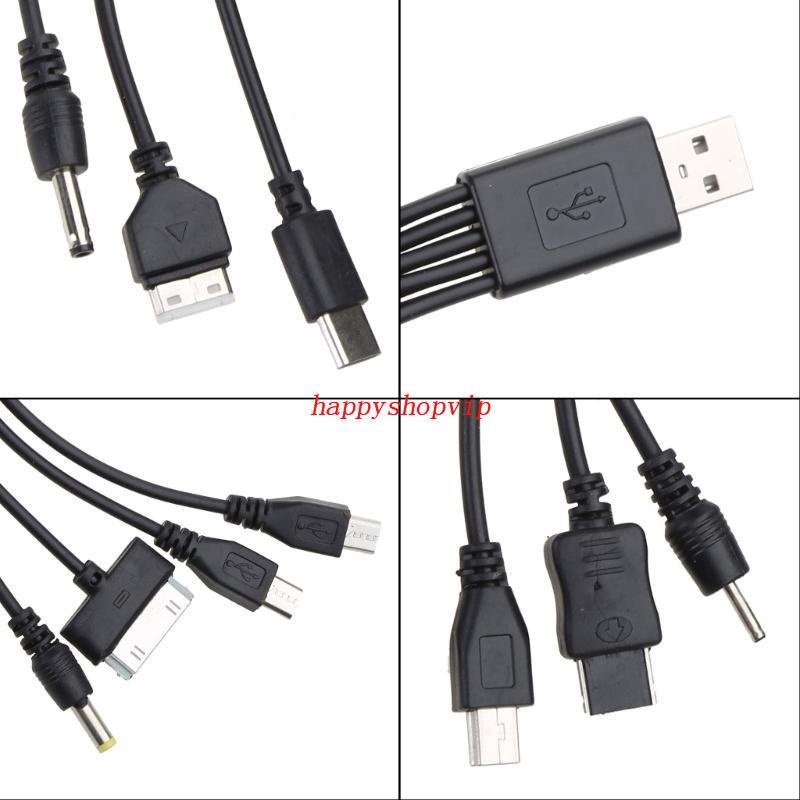 Dây Cáp Sạc USB 20cm 10 Trong 1 Tiện Dụng