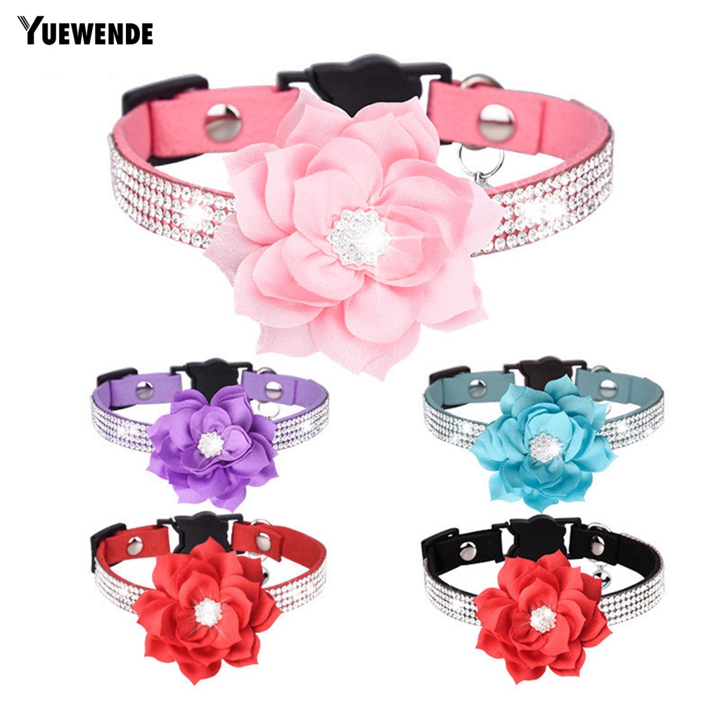 Vòng Cổ Mini Có Chuông Độ Co Giãn Cao Thời Trang Cho Thú Cưng