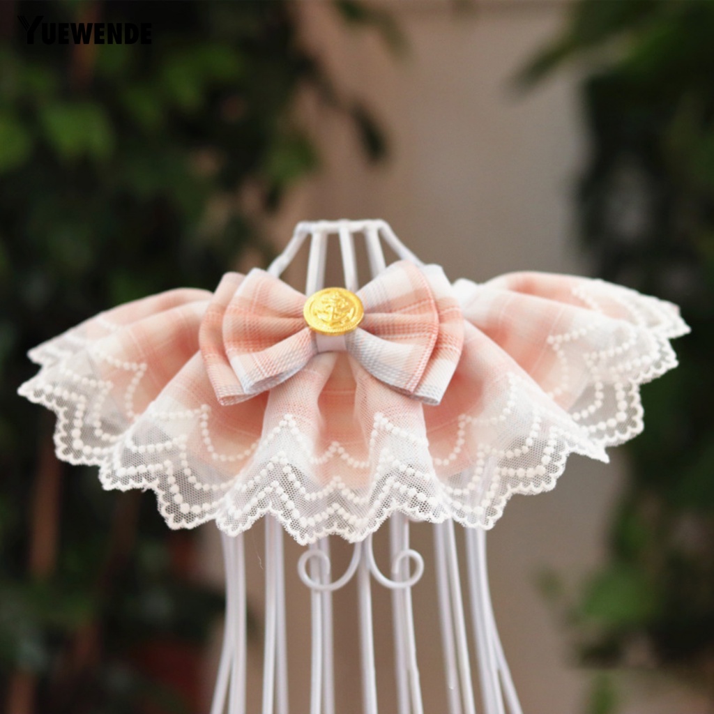 Yếm Đeo Cổ Trọng Lượng Nhẹ Trang Trí Nơ Xinh Xắn Cho Thú Cưng