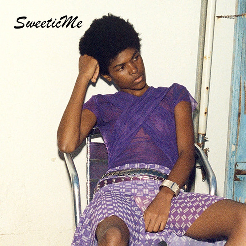 Áo Thun Tay Ngắn Cổ Chữ V Màu Trơn Dáng Ôm Thời Trang 2023 Dành Cho Bạn Nữ