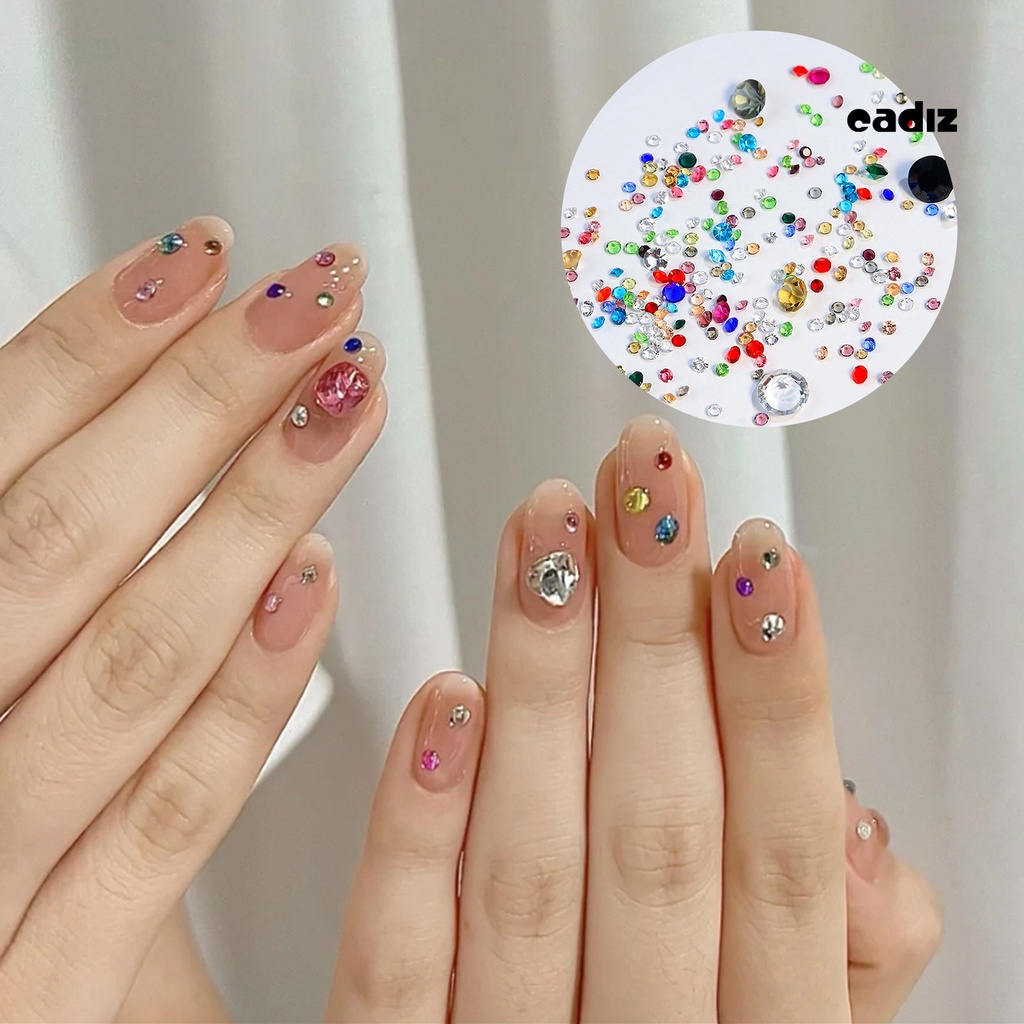1 Túi Hạt Cườm Lấp Lánh Dùng Trang Trí Móng Tay Nghệ Thuật