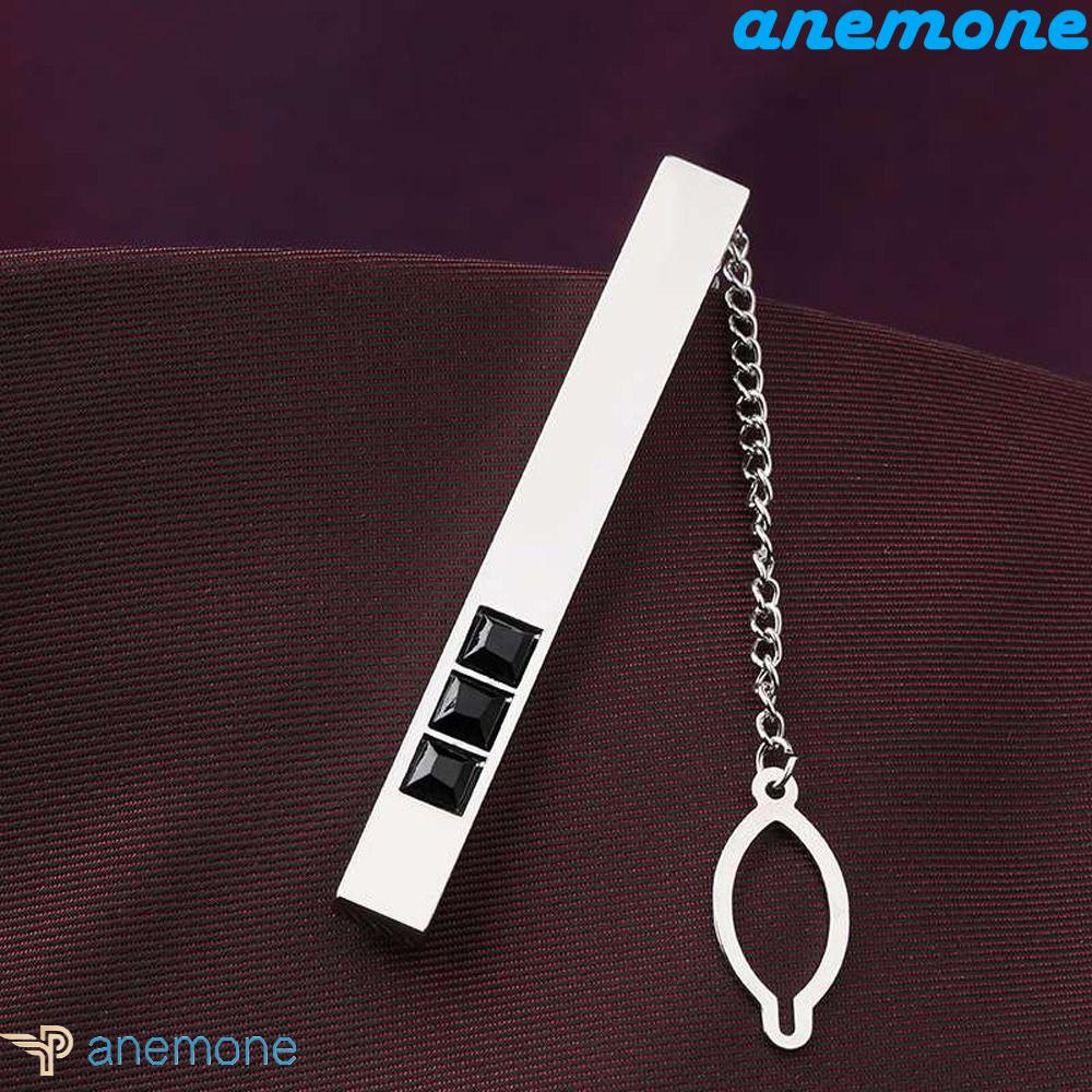 Kẹp Cà Vạt Tua Rua Bằng Hợp Kim Cao Cấp Không Chấn Thương Thanh Lịch Dành Cho Nam