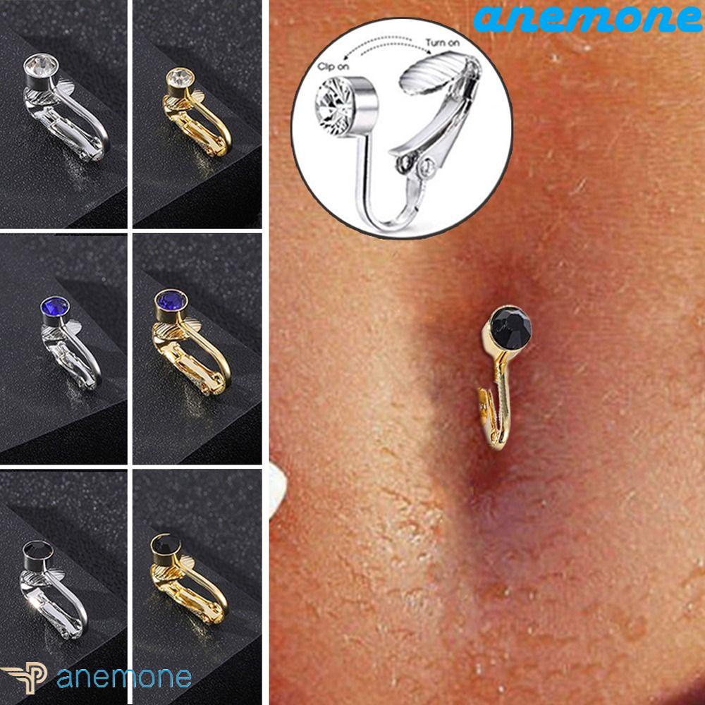 Khuyên Rốn Bằng Thép Không Gỉ Hình Chữ U Thời Trang Cho Nữ