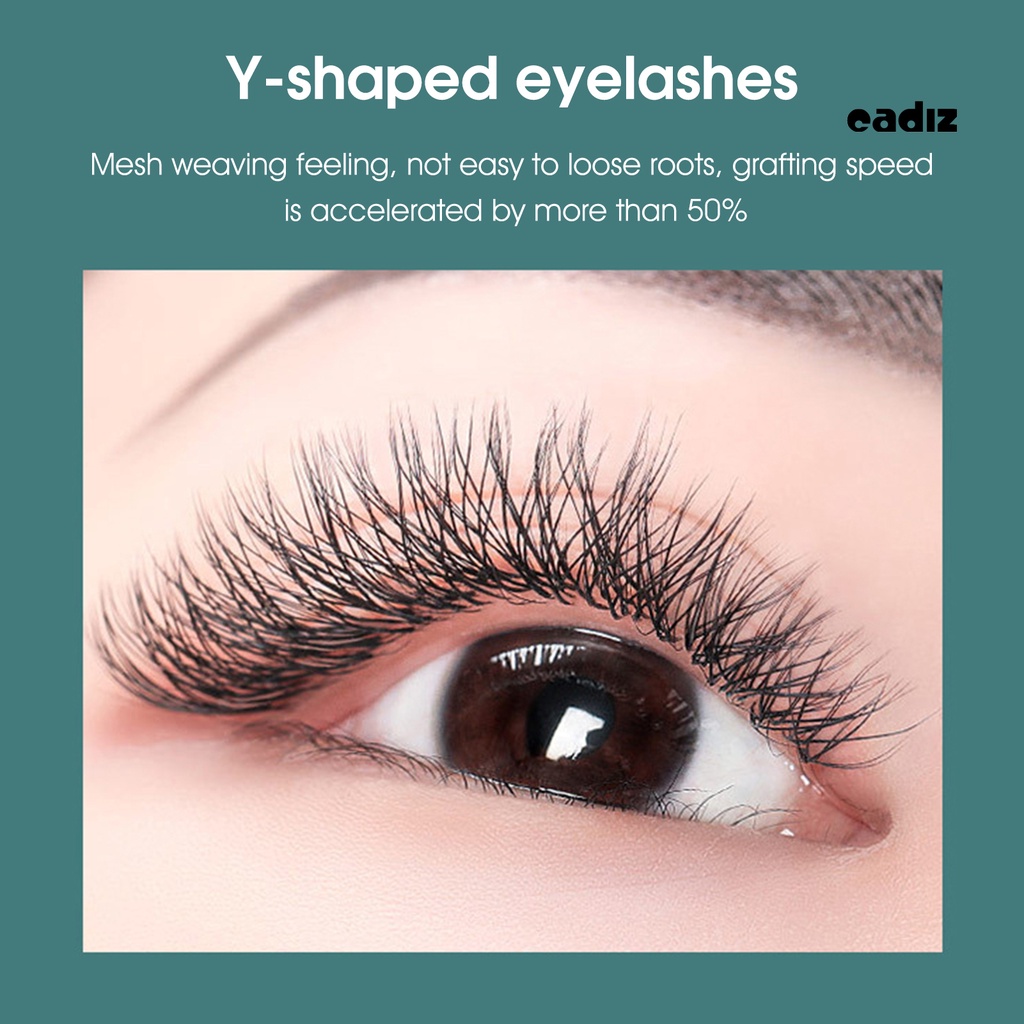Cặp Lông Mi Giả 12 Hàng Hiệu Ứng 3D Tự Nhiên Hình Chữ Y Dành Cho Nữ