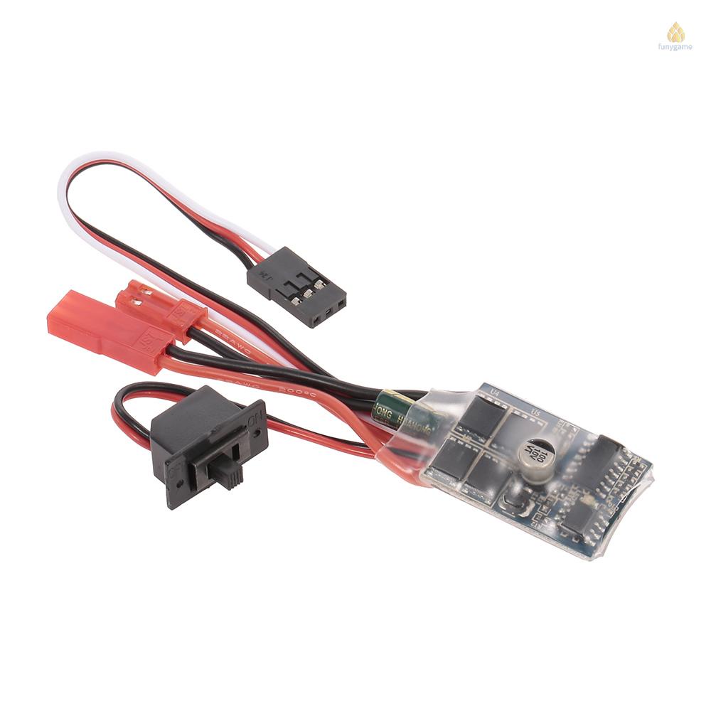 Bộ Điều Khiển Tốc Độ Điện ESC 30A Cho Xe Tải Điều Khiển Từ Xa WPL C14 C24 B14 B24 B16 B36