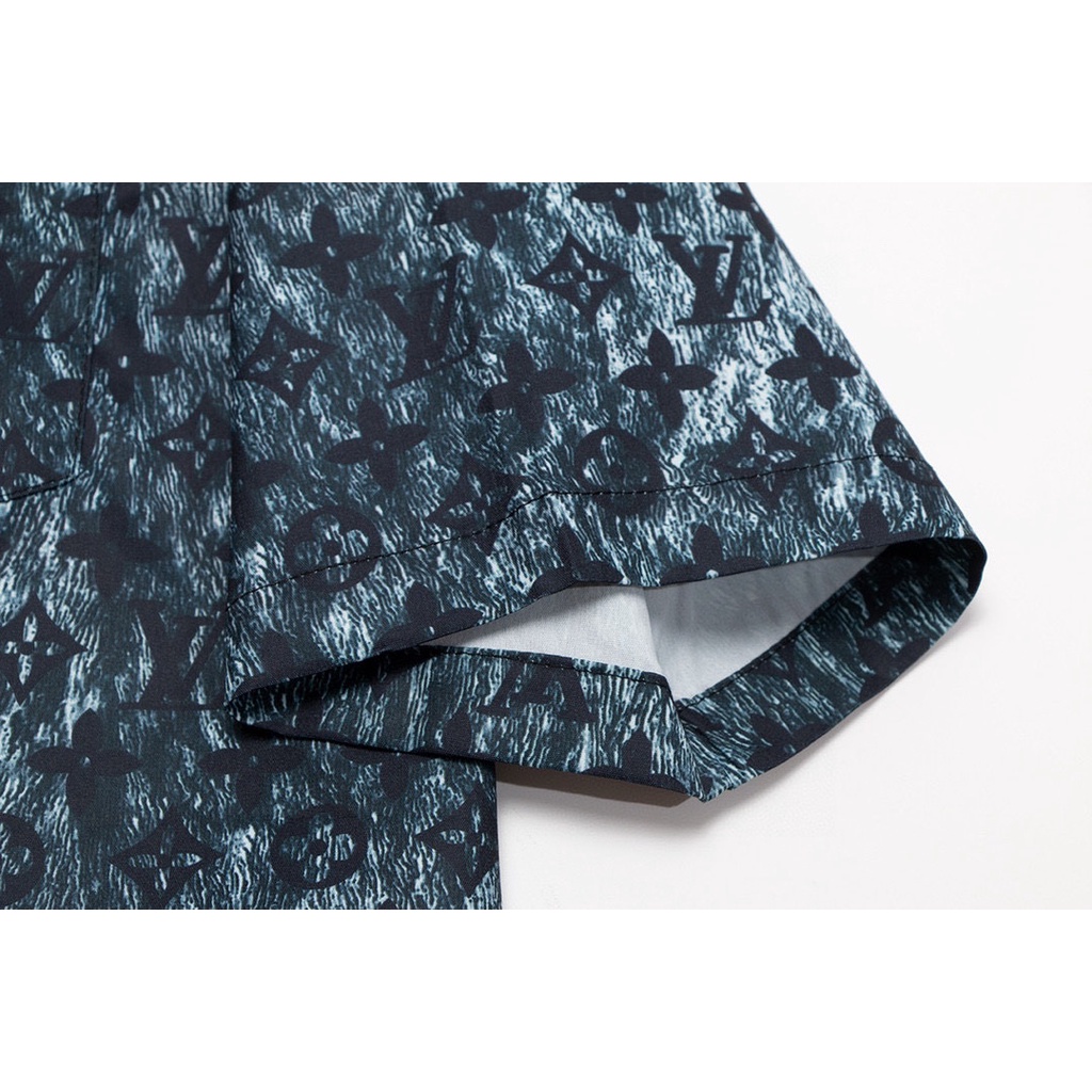 ❤❀   ❤ L L L L---------Áo Thun Cotton Ngắn Tay Họa Tiết Kẻ Sọc Thời Trang Cao Cấp Cho Nam Nữ