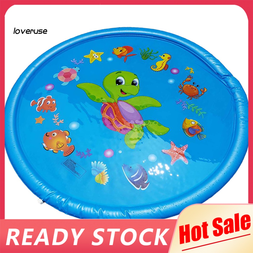 Đệm Nước Bơm Hơi Hình Rùa Biển Cho Bé Chơi Mùa Hè