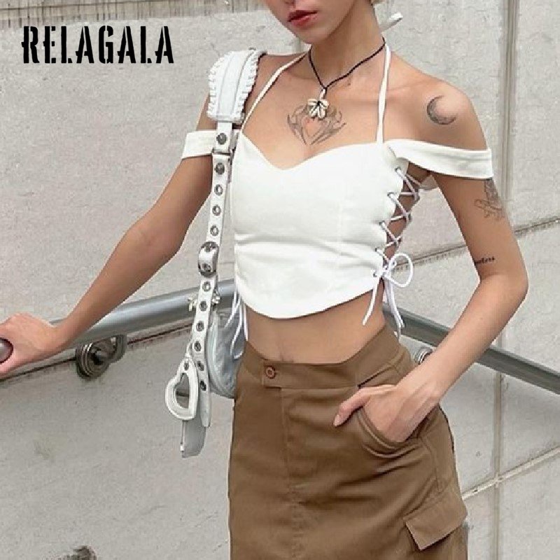 Áo Hai Dây Màu Trơn Thời Trang 2023 Gợi Cảm Cho Nữ