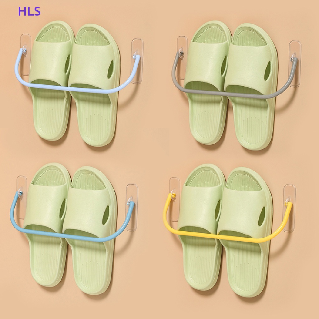 Giá Để Giày Dép Gắn Tường Bằng Nhựa Chống Nước Đơn Giản