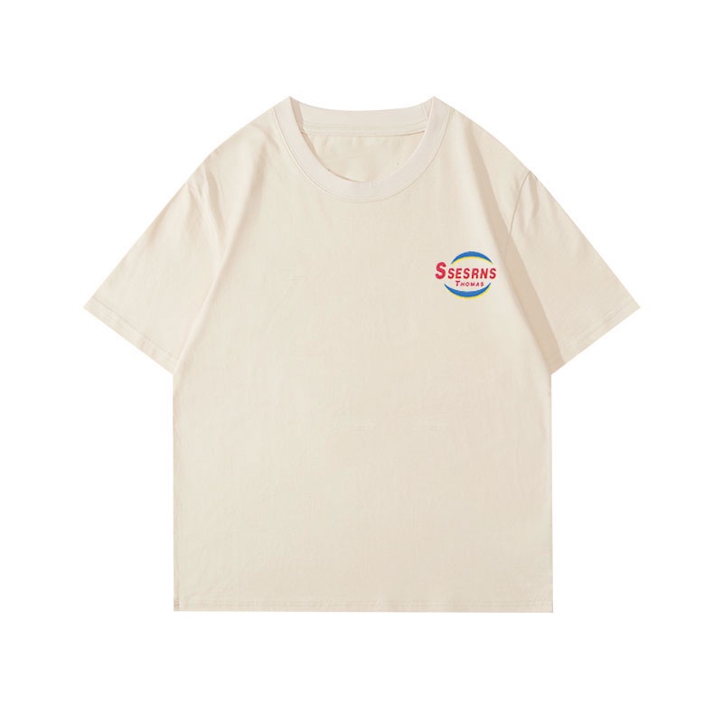 Áo Thun Unisex 100% Cotton Nguyên Chất Ngắn Tay Phong Cách Hàn Quốc Mới NRVP 2023