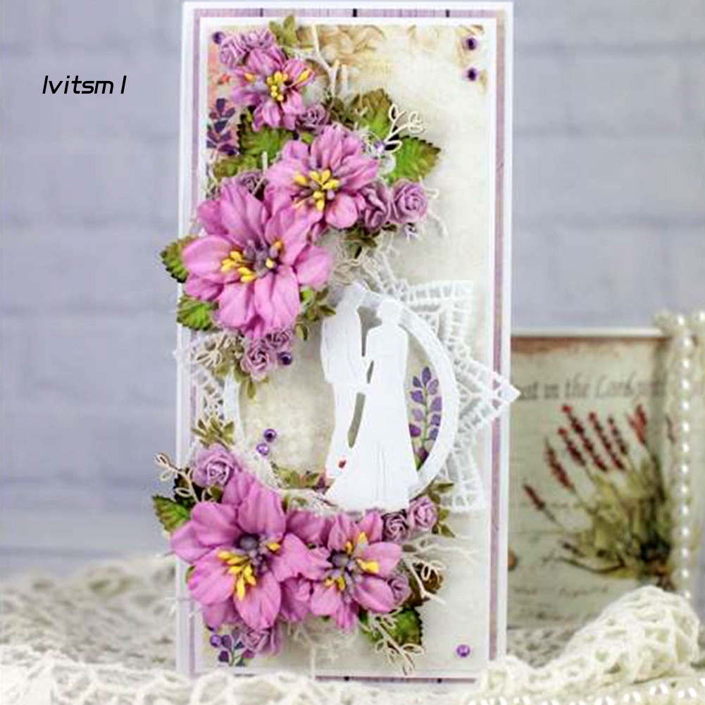 Khuôn Cắt Giấy Kim Loại Hình Hoa Lá Xinh Xắn