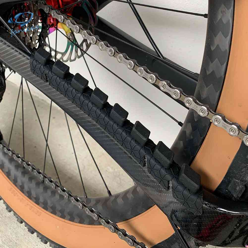 Khung Silicone Bảo Vệ Dây Xích Xe Đạp Leo Núi Chống Trầy Xước