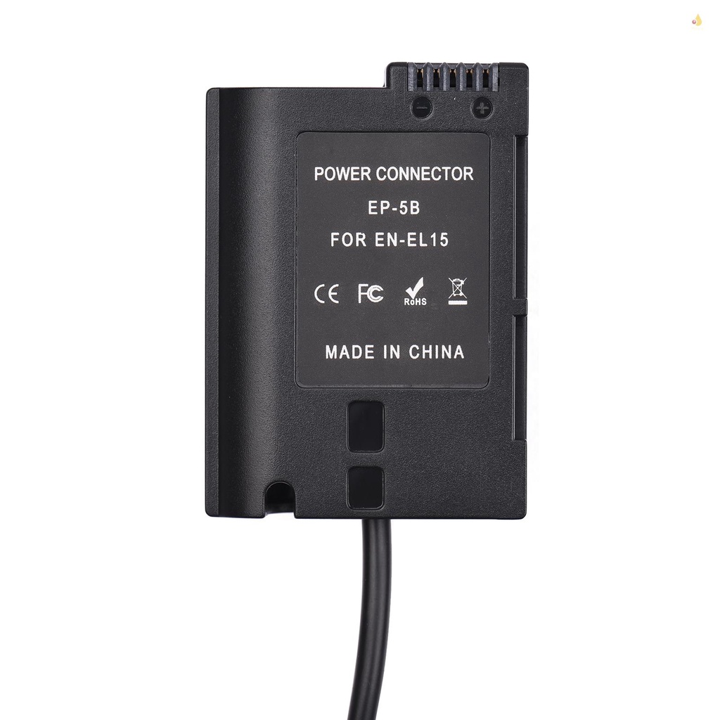 Dây Cáp PD USB Loại C EP-5B EN-EL15 Thay Thế Cho Máy Ảnh Z7 Z6 D800 D850 D810 D7200 D7100 D7500