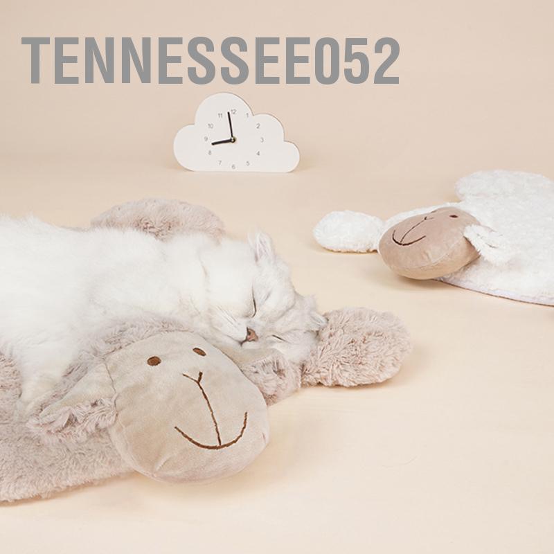 Tennessee052 Thảm Ngủ Cho Thú Cưng Co Giãn Mềm Mại Thân Thiện Với Da Chống Trơn Trượt Hình Cừu Đệm Giường Chó Con