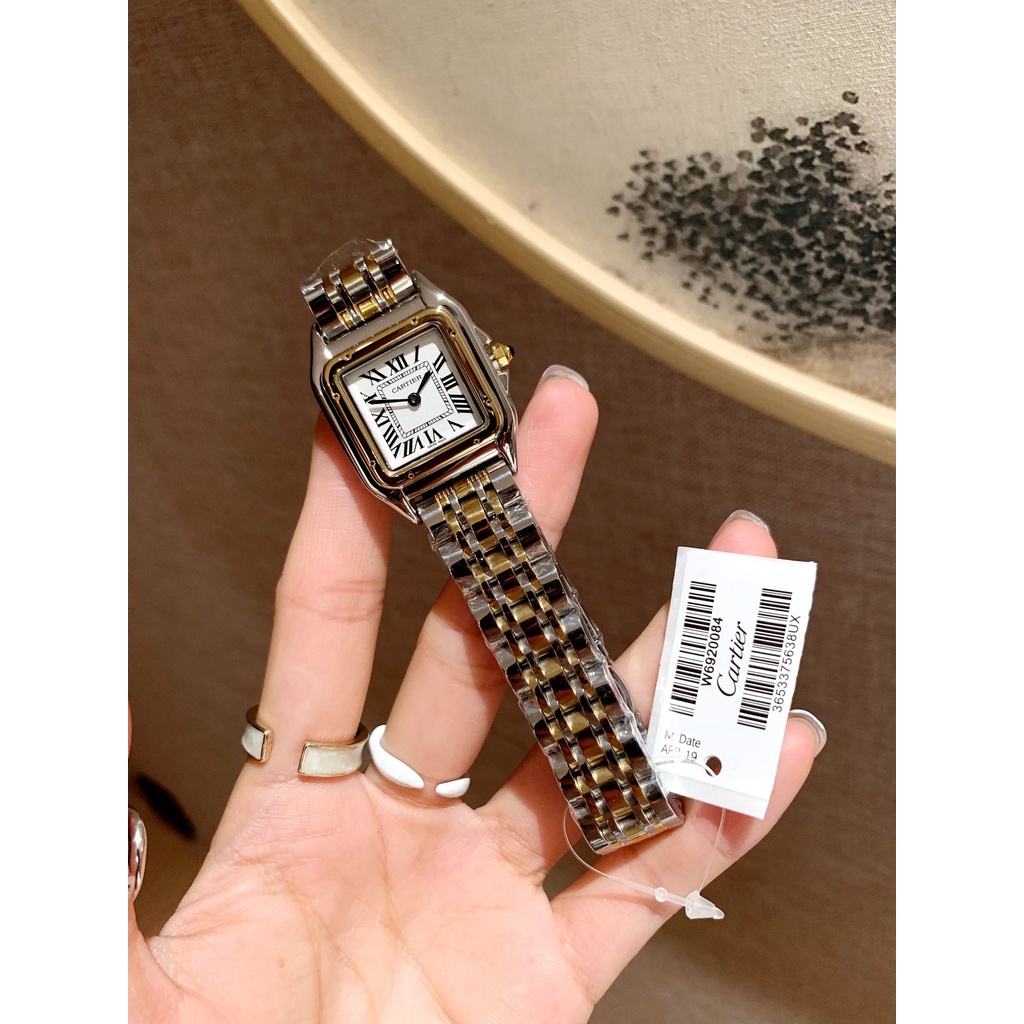 Đồng Hồ Đeo Tay Thời Trang Dây Thép 27mm Dành Cho Nữ