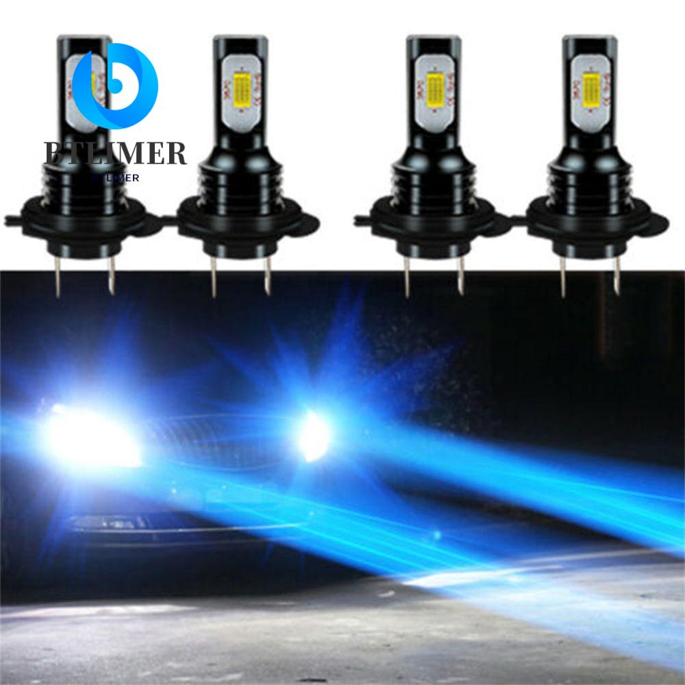 Bộ 2 Bóng Đèn Sương Mù Siêu Sáng 80W 3570 CSP Màu Trắng / Vàng / Xanh Dương H7 DRL Dành Cho Ô Tô