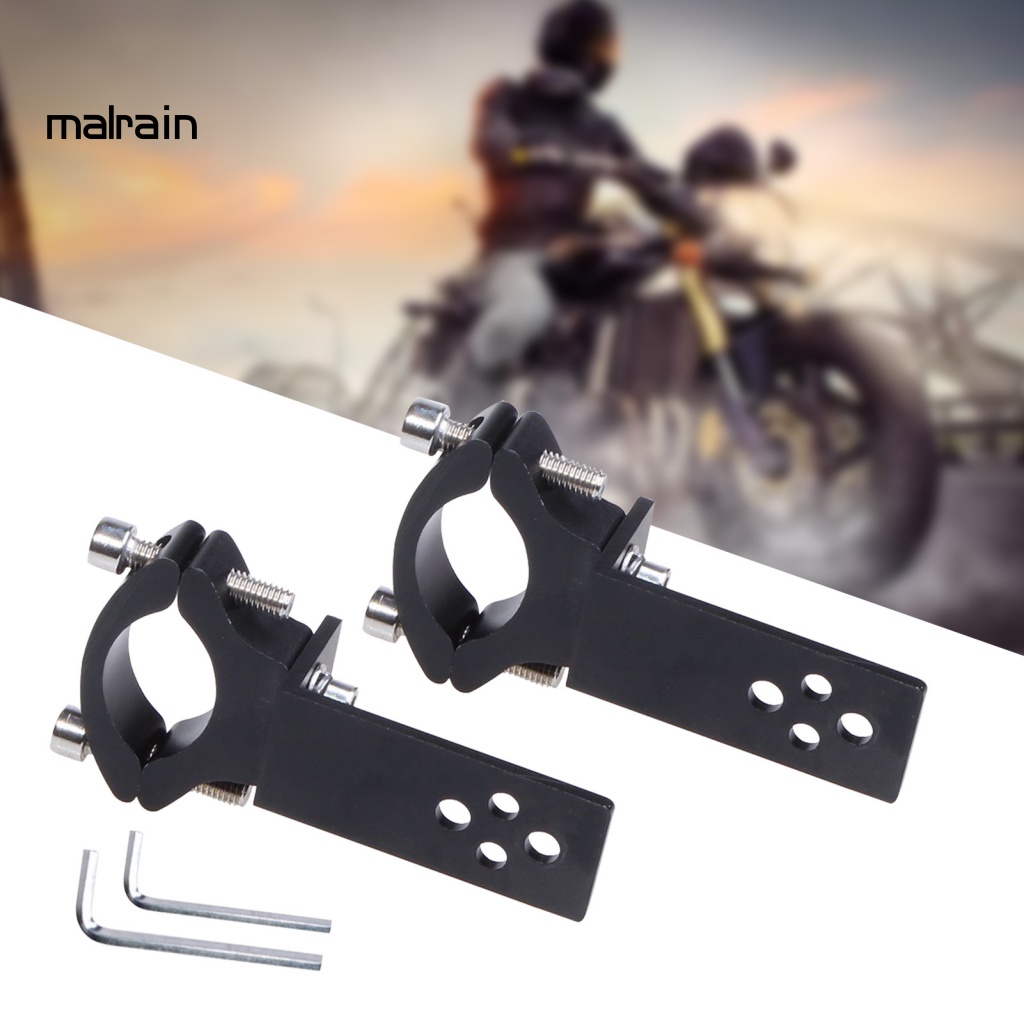 Giá Đỡ Đèn Xi Nhan Màu Đen Tùy Chỉnh Tiện Dụng Cho Xe Máy