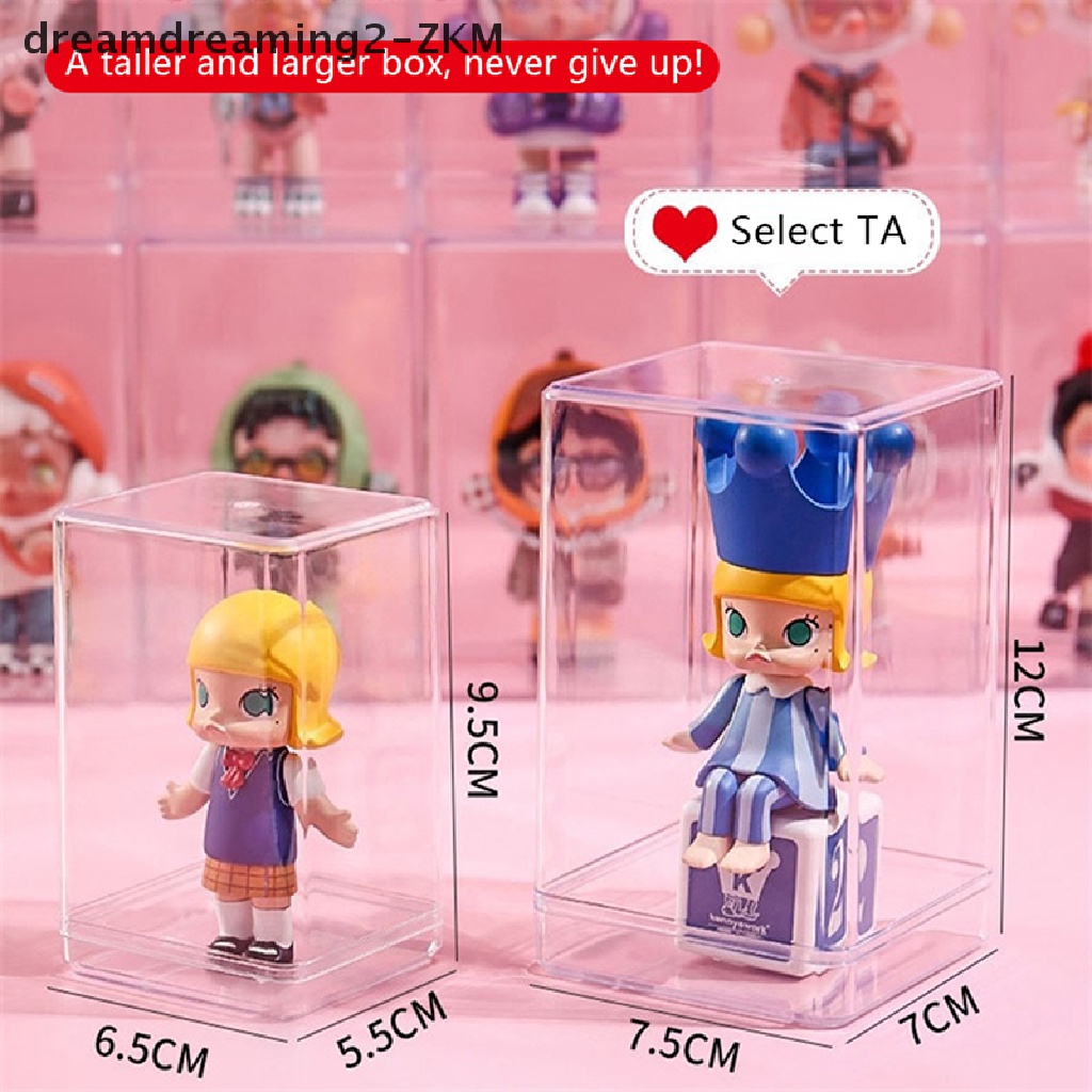 1 Hộp Trưng Bày Mô Hình Búp Bê Trong Suốt Chống Bụi