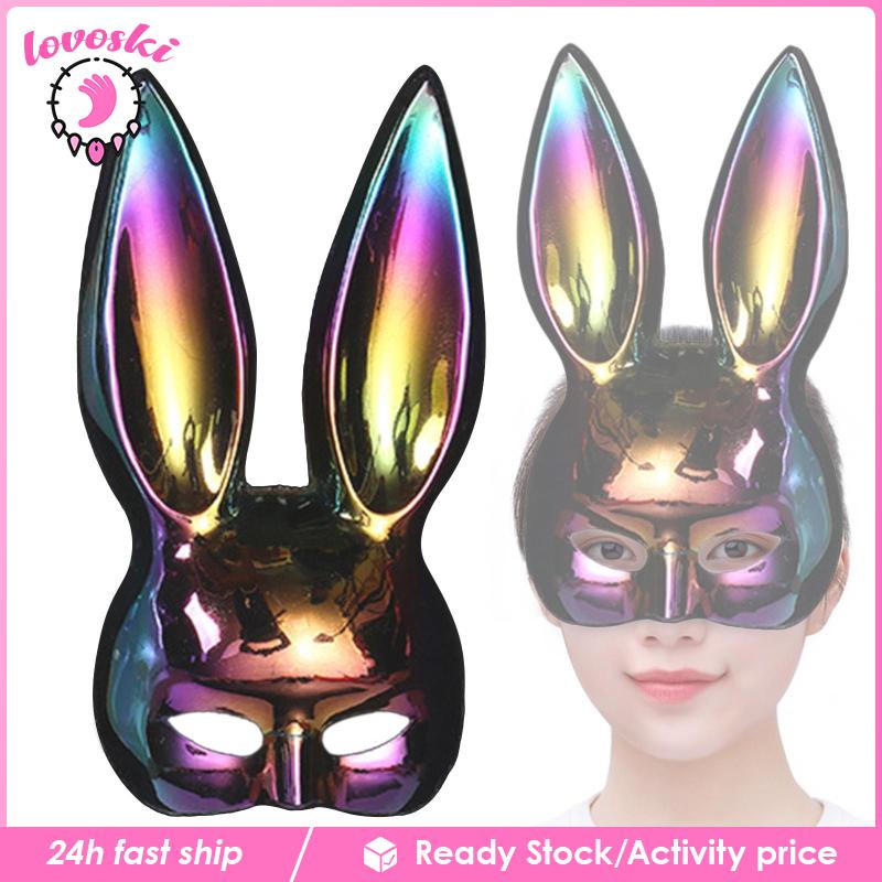 Bộ Đồ Hóa Trang Tai Thỏ Vui Nhộn Dành Cho Nữ