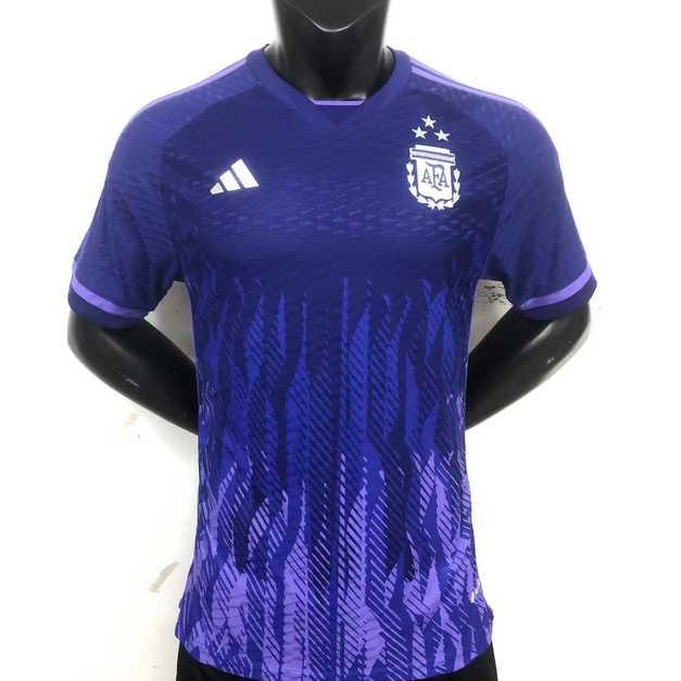 Áo Bóng Đá 3 Sao Đội Tuyển Argentina Mùa Giải 2022 World Cup