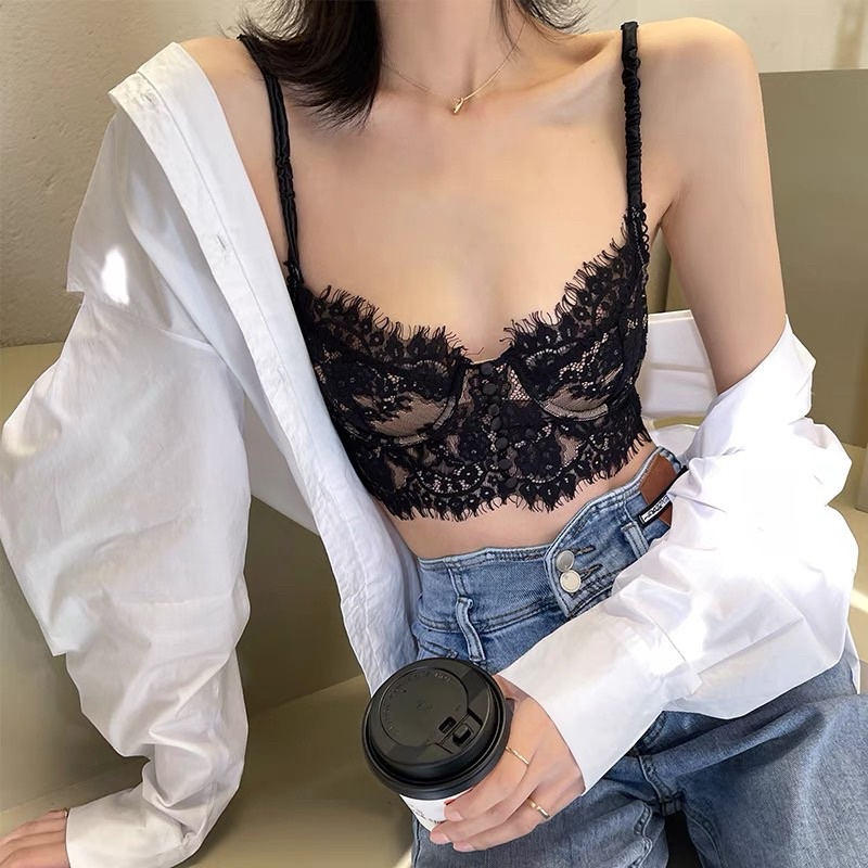 Áo Bra Ren hot cúc bọc vải ren mềm cao cấp