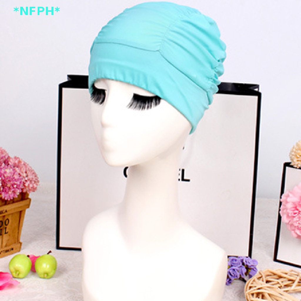 Nfph &gt; Mũ Bơi Co Giãn Kiểu Thể Thao Cho Nữ Mới