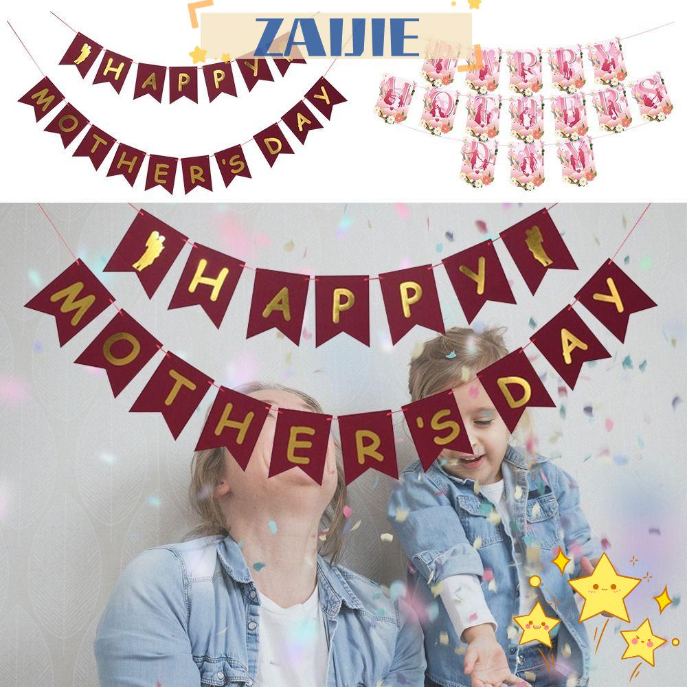 Banner 24 Chữ Cái Kéo Dùng Trang Trí Tiệc Sinh Nhật Mừng Năm Mới