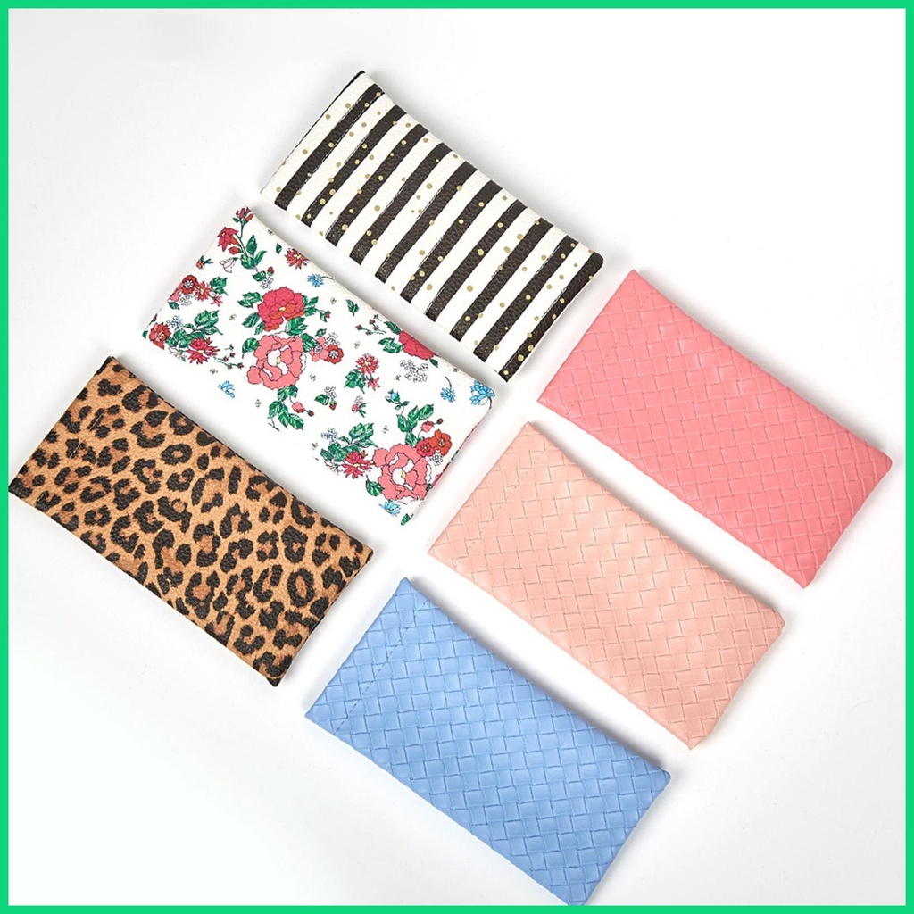 Túi Đựng Mắt Kính Bằng Da PU Gọn Nhẹ Chống Trầy Xước Cho jiwvn