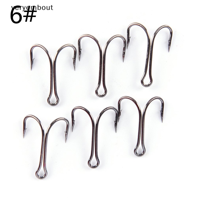 Set 50 Lưỡi Câu Cá Kép Bằng Thép Carbon Màu Đen Chất Lượng Cao Set 50 Lưỡi Câu Cá Đôi Chuyên Dụng Chất Lượng Cao Set 50 / 50 Phụ Kiện Bằng Thép Carbon Chất Lượng Cao