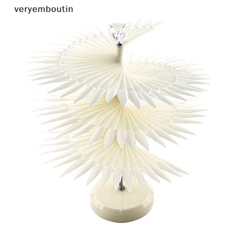 Kệ Trưng Bày Lọ Sơn Móng Tay 120 Màu Hình Xoắn Ốc