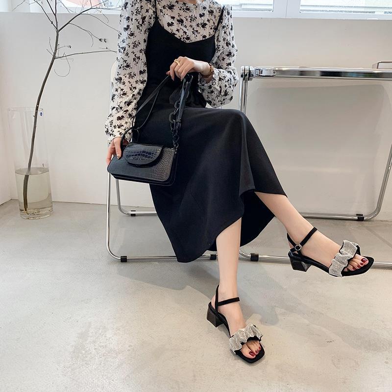 Sandal Cao Gót Mùa Hè 2023 Phong Cách Thời Trang Roman Mới Cho Nữ