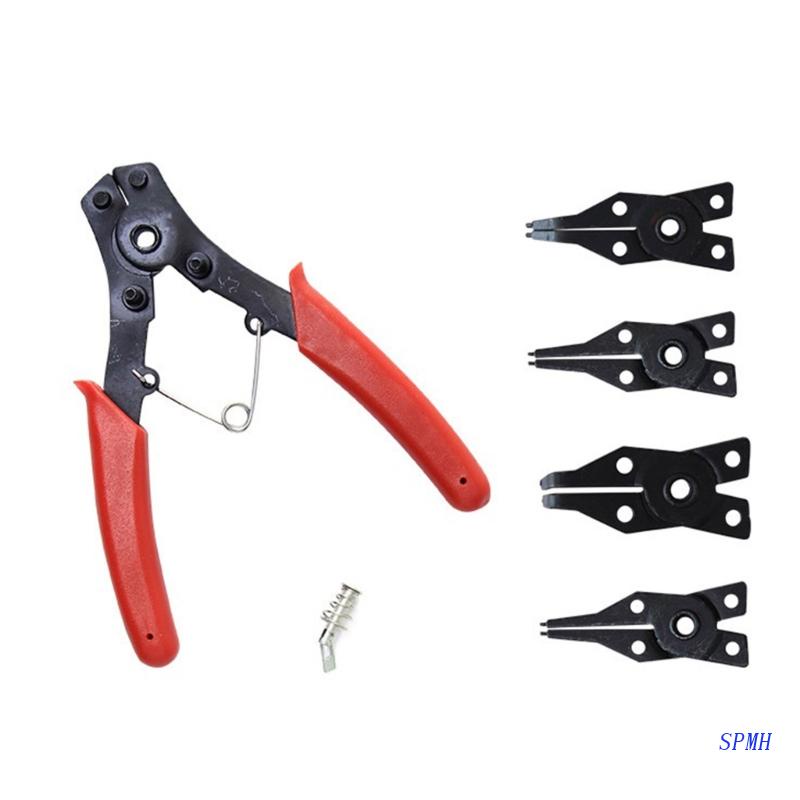 Bộ Kìm Bấm Vòng 4 Trong 1 Bao Gồm Hai Chiếc 180 Độ°, 90° Bộ Linh Kiện Điện Tử Và 455 45° Kẹp Góc Dạng Tròn Chịu Tải Nặng Chuyên Dụng