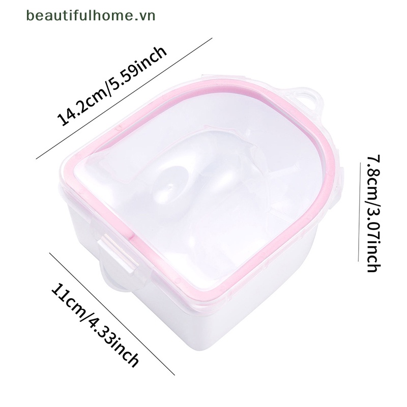 Bát Ngâm Móng Bằng Nhựa Dày Dặn Tiện Dụng