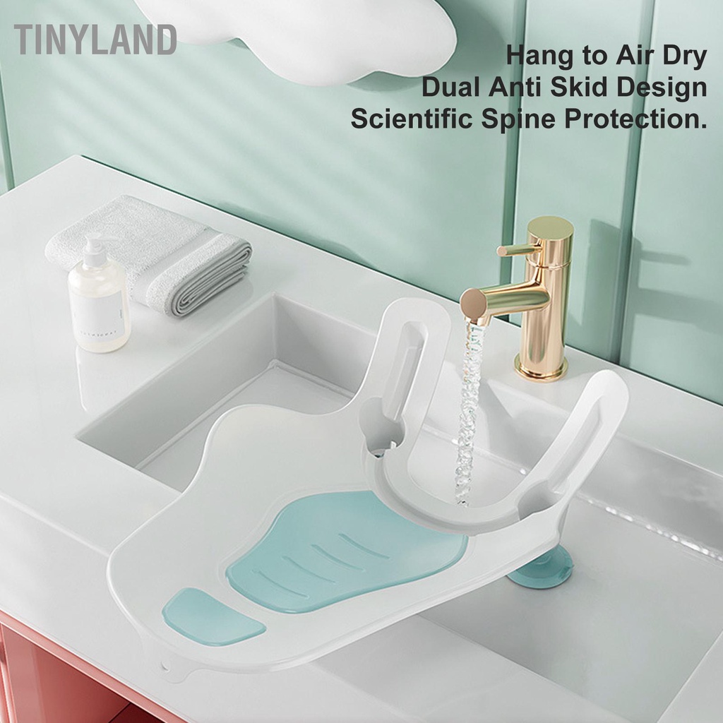 Hàng HOT TinyLand Clean Wash Baby Bather Folding Đa năng Giặt di động Trẻ sơ sinh Nằm cho Boy Girl
