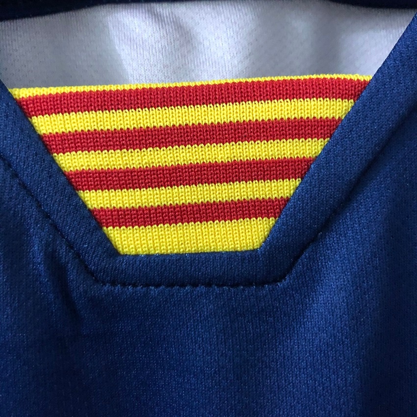 Áo Thun Đá Banh Sân Nhà Câu Lạc Bộ barcelona Mùa Giải 19 / 20