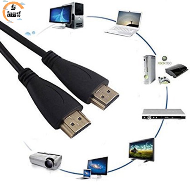 Dây Cáp Chuyển Đổi HDMI-Male 1.4 3D 1080P Dài 1M / 1.5M / 3M / 5M Cho PC DVD HDTV