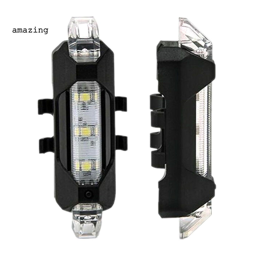 Đèn Đuôi Xe Đạp Cảnh Báo An Toàn Sạc USB