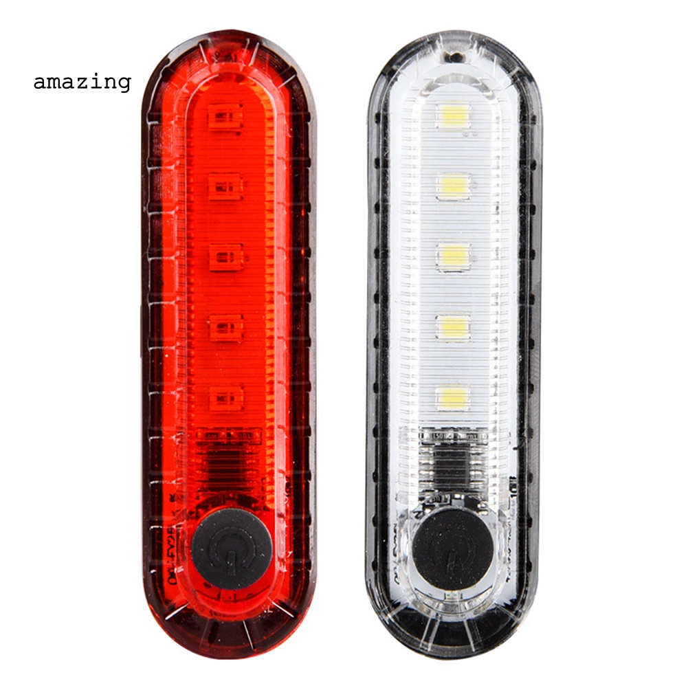 Đèn LED COB Cảnh Báo An Toàn Siêu Sáng Gắn Đuôi Xe Đạp Leo Núi