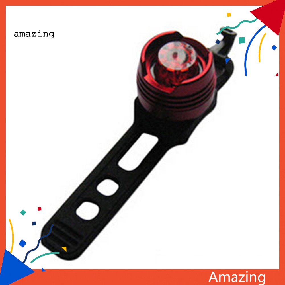 Đèn LED Cảnh Báo An Toàn Chống Thấm Nước Gắn Phía Trước / Sau Xe Đạp