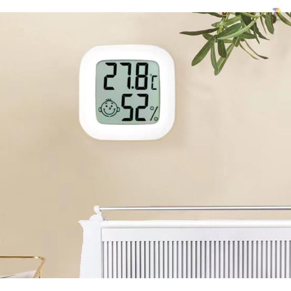 Đồng Hồ Đo Nhiệt Độ / Độ Ẩm Mini Màn Hình LCD Kỹ Thuật Số
