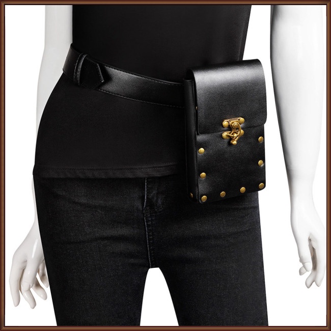 Túi Đeo Hông Đựng Điện Thoại / Tiền Xu Phong Cách Retro Cho Nữ