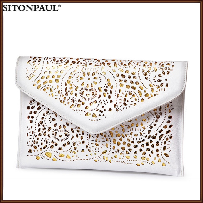 Túi Xách Dây Xích Dạng Bì Thư Thời Trang Cho Nữ