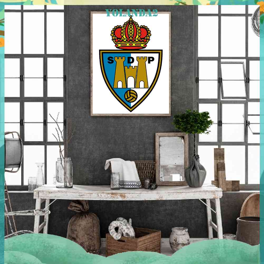 Bộ Tranh Đính Đá 5D Toàn Diện Họa Tiết Ponferradina Độc Đáo DIY Dùng Trang Trí Nhà Cửa