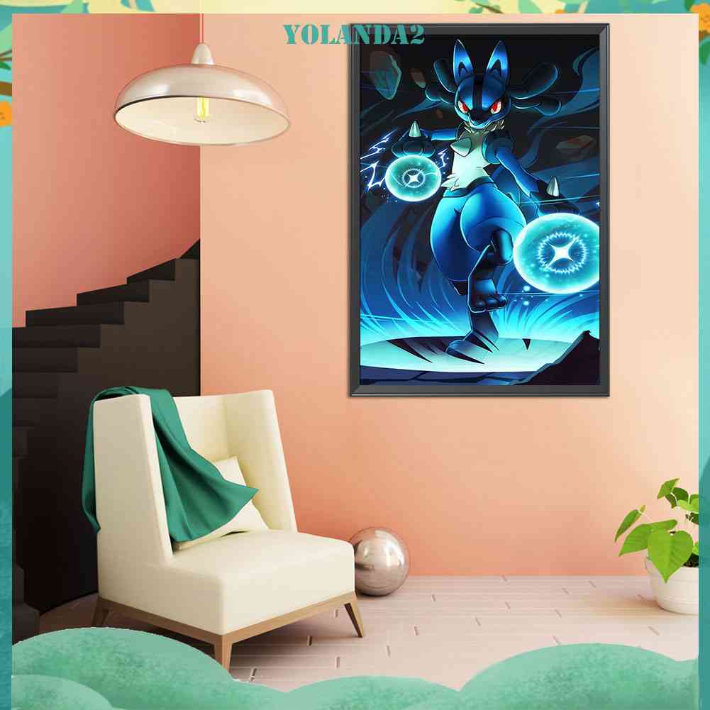 Bộ Tranh Đính Đá 5D Họa Tiết Hoạt Hình Độc Đáo DIY Dùng Trang Trí Nhà Cửa