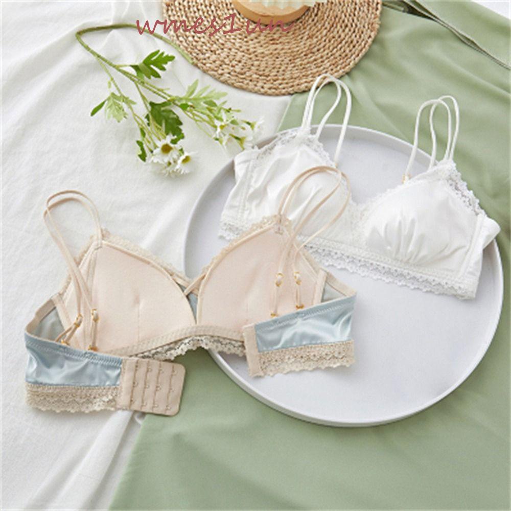 Áo Bra Ren Không Gọng 3 / 4 Cúp WMES15H Màu Sắc Ngọt Ngào