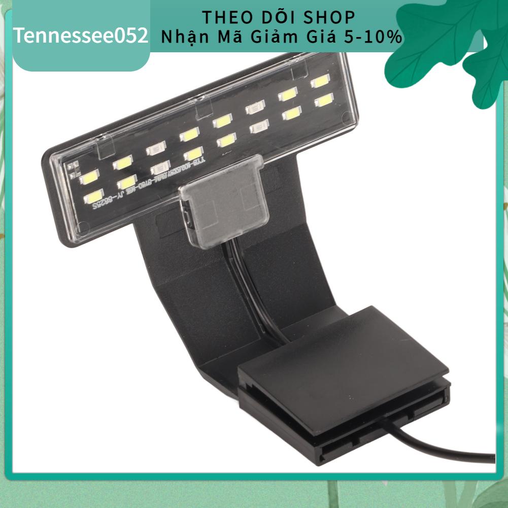 Tennessee052 Cá Kẹp Đèn Chuyên Nghiệp Độ Sáng Cao Mini Siêu Mỏng LED Bể Phích Cắm Châu Âu 220V Vỏ Đen