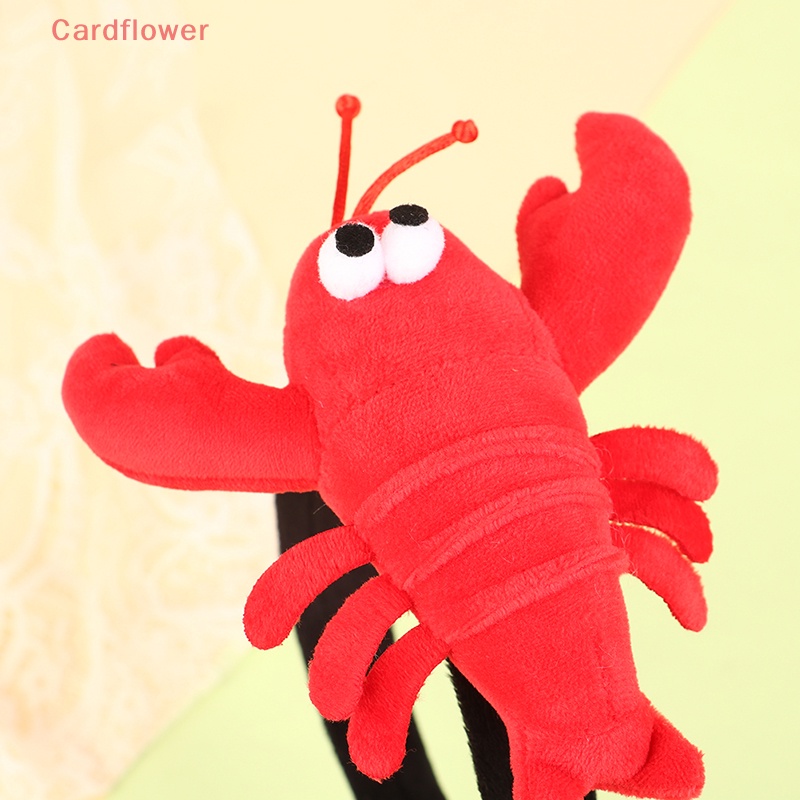 Băng Đô Cài Tóc Bằng Vải Bông Hình Cua Biển Dễ Thương Sáng Tạo < Cardflower >