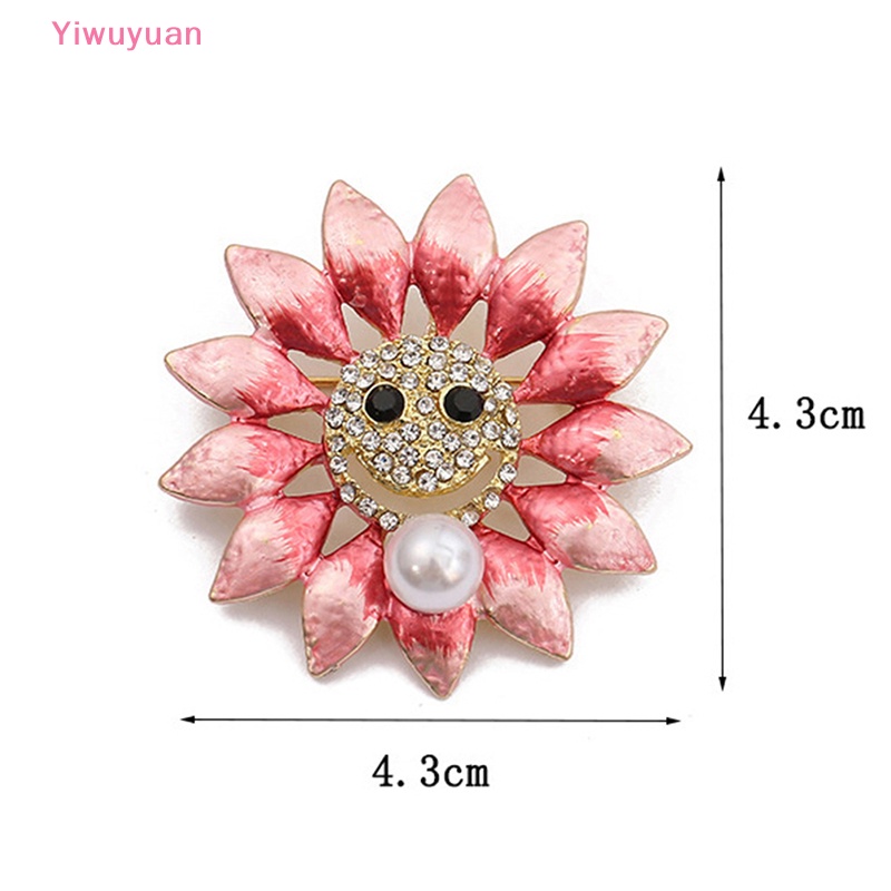 Trâm Cài Áo Hình Hoa Hướng Dương Thời Trang Mới