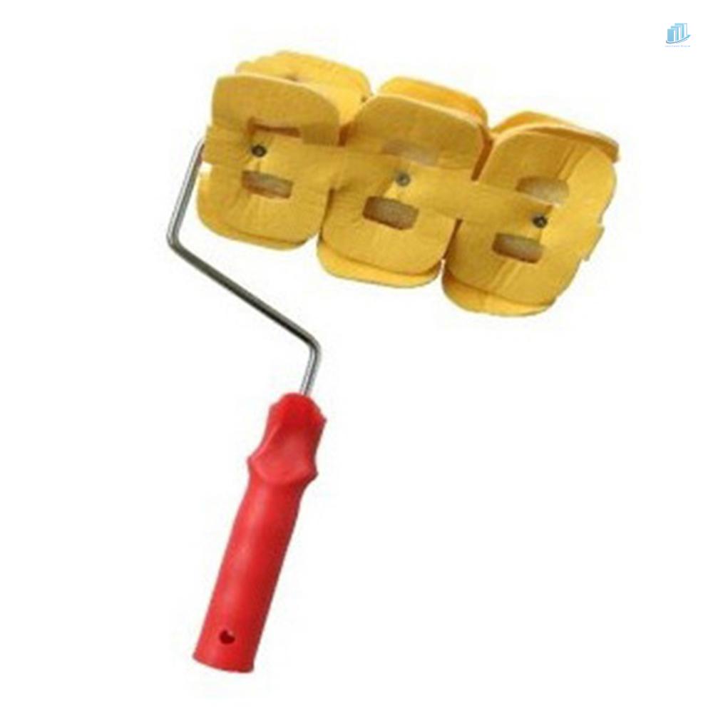 Bàn Chải Lăn Sơn Tường Họa Tiết Dập Nổi 7 Inch DIY