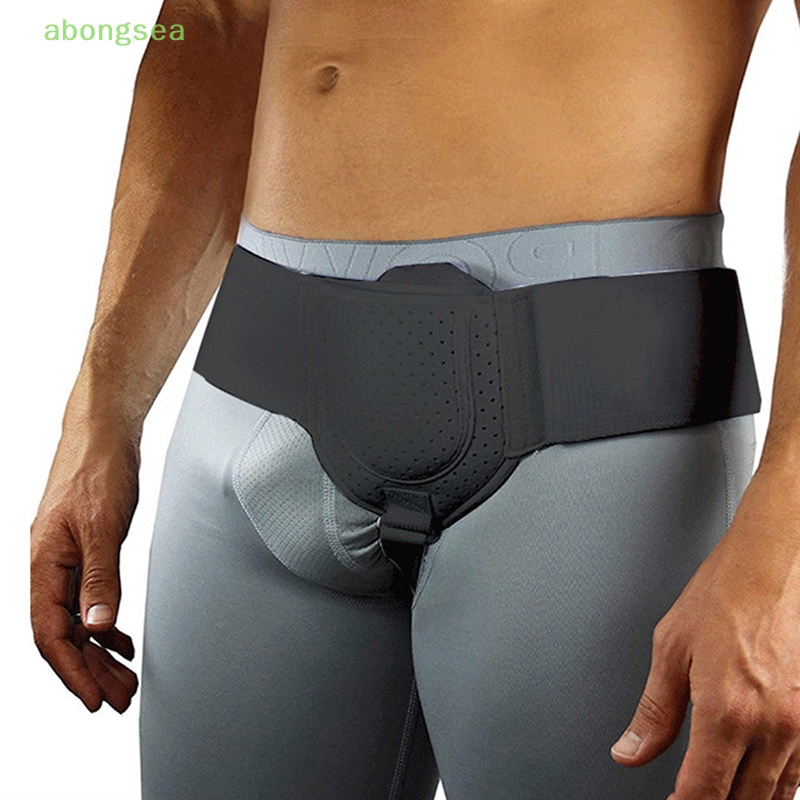 Abongsea 1 Đai Đeo Hỗ Trợ Giảm Đau + 1 Miếng Đệm Nén Hernia